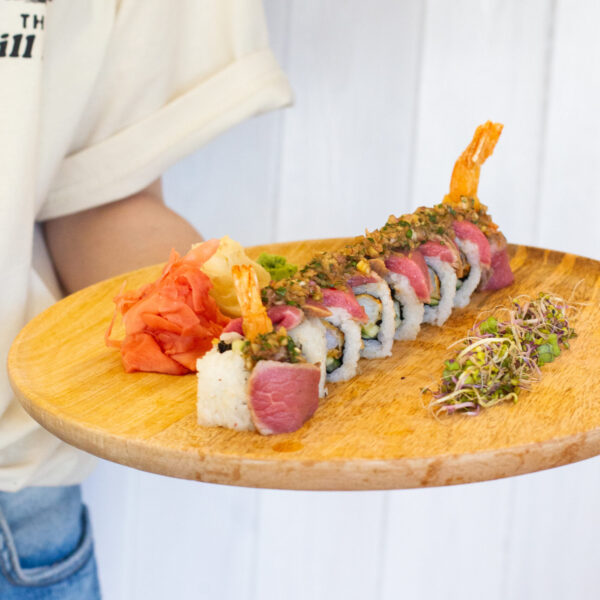 California Krewetka Wołowina Tataki